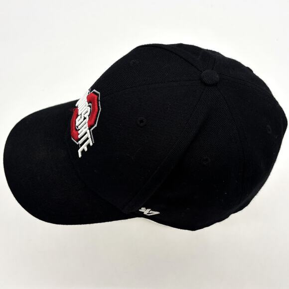 47 Brand Ohio State Buckeyes Hat OSFA Adjustable Black NCAA National Champions - Picture 5 of 9